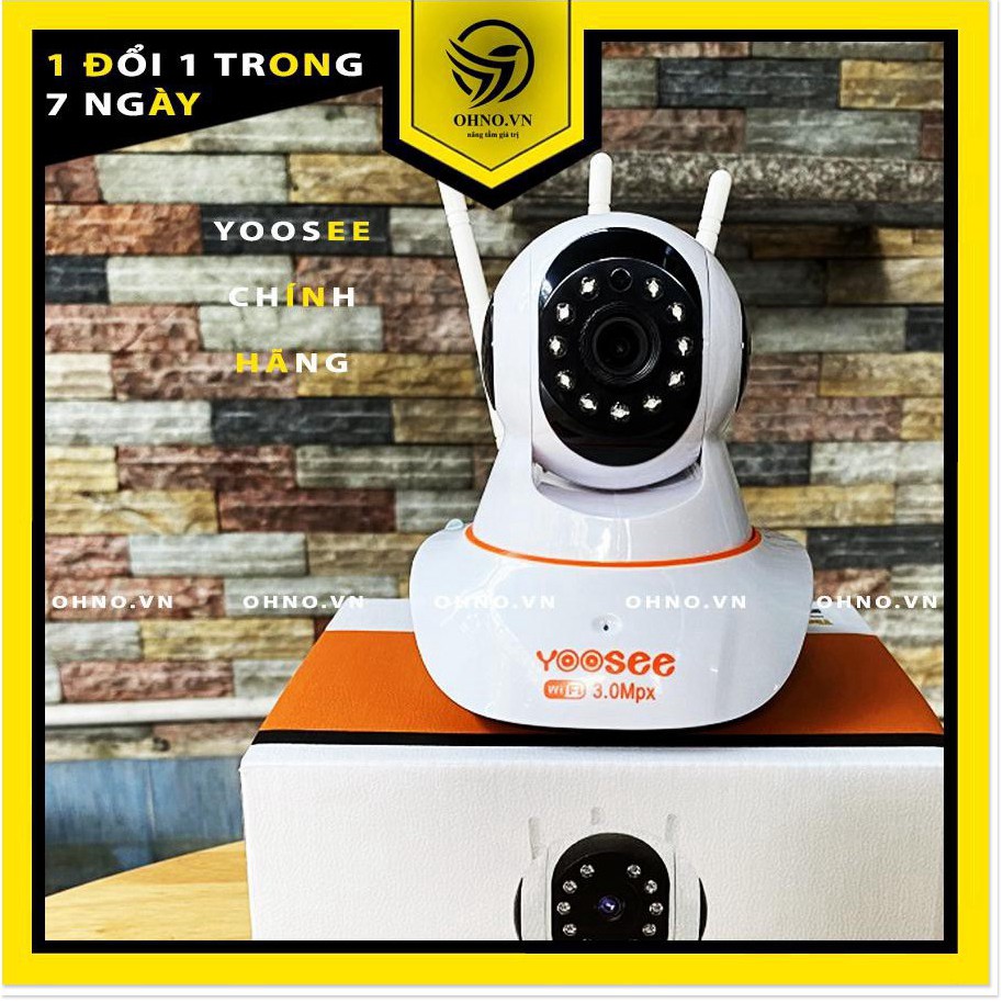 Camera Giám Sát IP Wifi Yoosee 3 Râu 3.0 Camera Full HD Báo Động Chống Trộm – OHNO Việt Nam