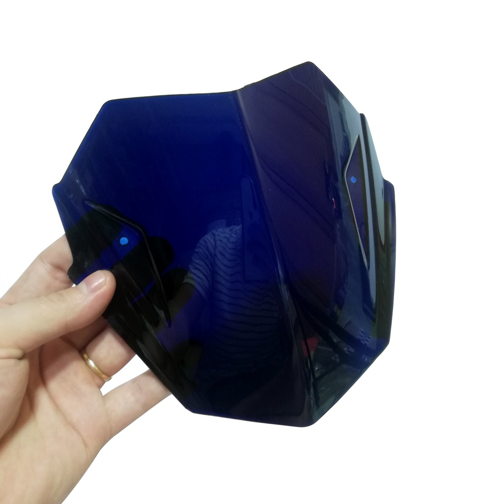Mão Exciter 150, Winner 150, Sirius, Wave Rsx... trang trí nhựa ABS chắn gió, ốp đầu xe mẫu Mo nhiều màu