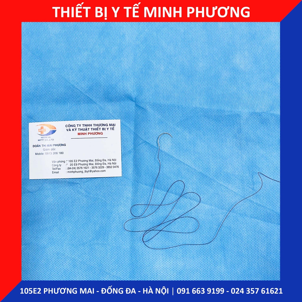 [Combo 5 sợi] Chỉ liền kim tập khâu cho sinh viên y khoa