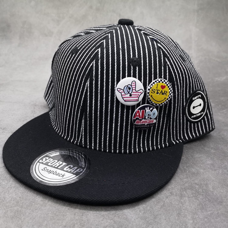 Thời Trang Mũ Lưỡi Trai Họa Tiết Hoạt Hình Phong Cách hip hop Cho Bé