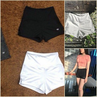 Quần đùi tập gym cạp cao