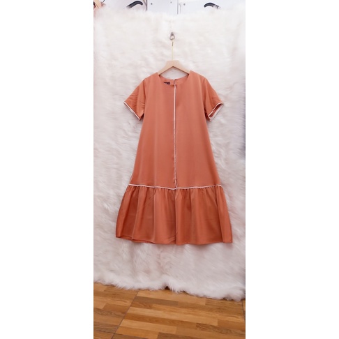 Sale off đầm bầu công sở ảnh thật tự chụp cam kết đẹp hơn hình