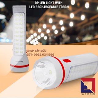 Đèn Pin Sạc Led 2 Chức Năng DP-9111