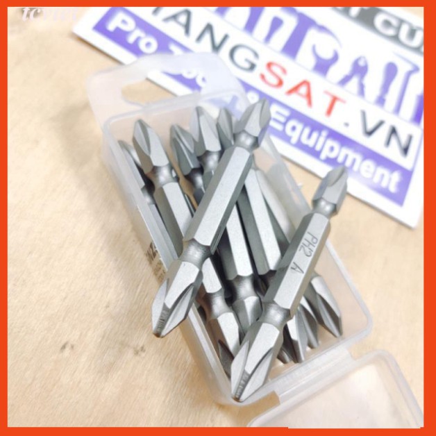 Mũi vít bake, mũi tô vít từ nam châm, 2 đầu dài 65mm, Cty XNK&TM VietTools