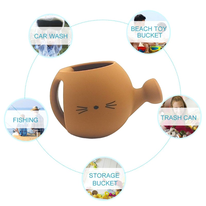 Bình Tưới Cây Bằng Silicone Nhiều Màu Sắc Dành Cho Trẻ Em