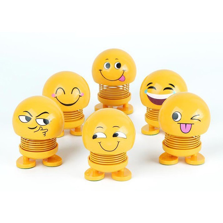  Thú nhún Emoji con lắc lò xo - con cười Emoji  MHàng nhập khẩu