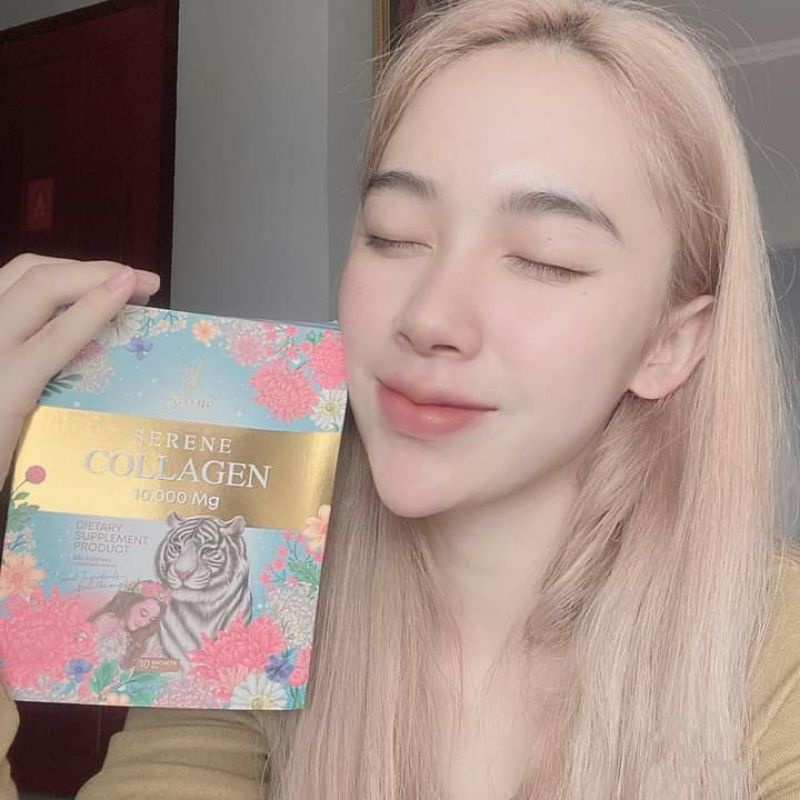 𝗦𝗲𝗿𝗲𝗻𝗲 𝗖𝗲𝗹𝗹𝗮𝗴𝗲𝗻🐯 là Collagen dưỡng da trắng💙 hiệu quả nhất tại 🇹🇭mua2 tặng 1 kem chống nắng 🌞
