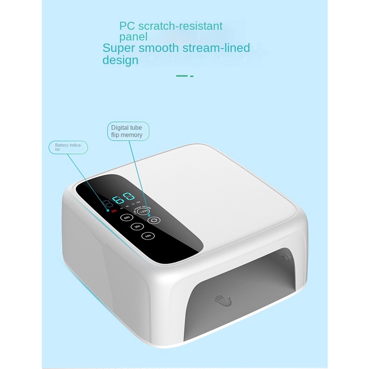 Đèn Hong Khô Móng Tay Công Suất Cao 72W Công Suất Cao Nhanh Khô