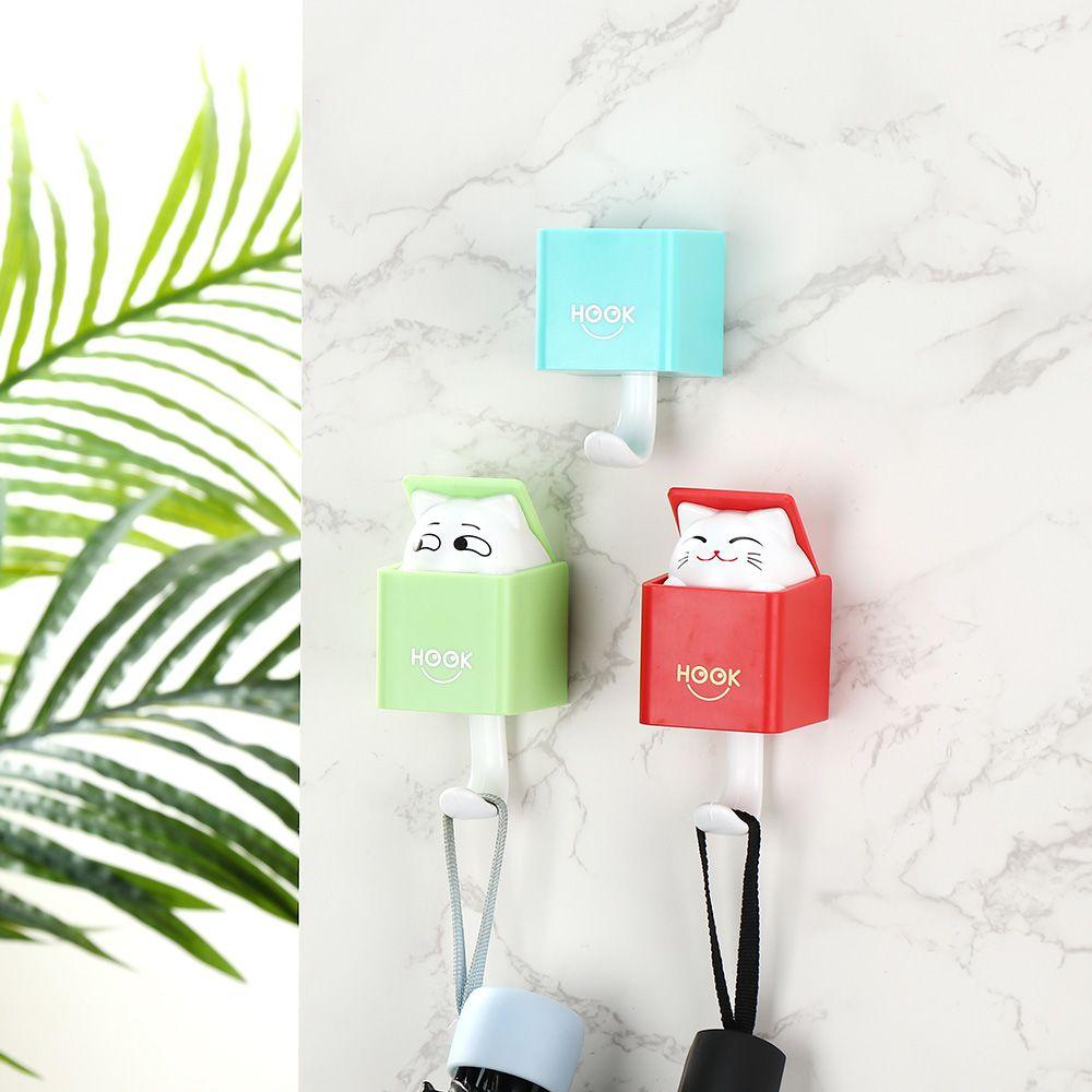 Móc Treo Chìa Khóa Gắn Tường Hình Mèo Dễ Thương