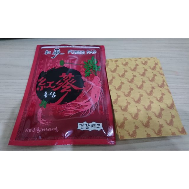 Cao dán Hồng Sâm ESSDA Hàn Quốc túi 6 miếng (Red Ginseng Power Pad)