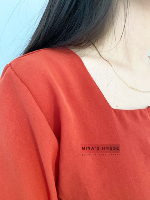 HÀNG THIẾT KẾ - VÁY CÔNG CHÚA TAY BỒNG DÁNG DÀI.