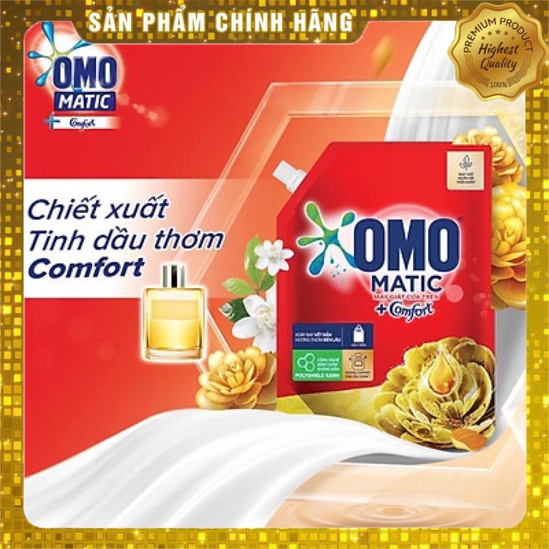 Túi Nước Giặt OMO Matic Comfort Hương Tinh dầu thơm 3.7kg