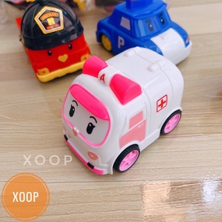 Đồ chơi xoop ! Túi 4 xe cứu hộ poly cho bé