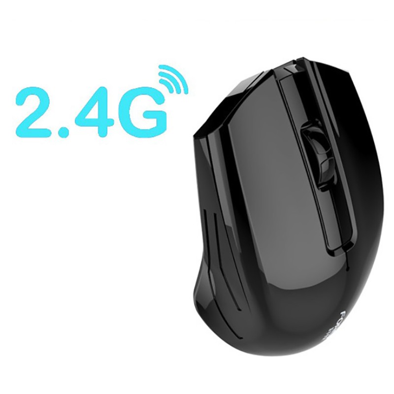 FOREV FV-183 2.4G Wireless Charging Mouse, Ergonomic Mobile Optical Power Saving Mouse, 1600Dpi High Precision For Laptop