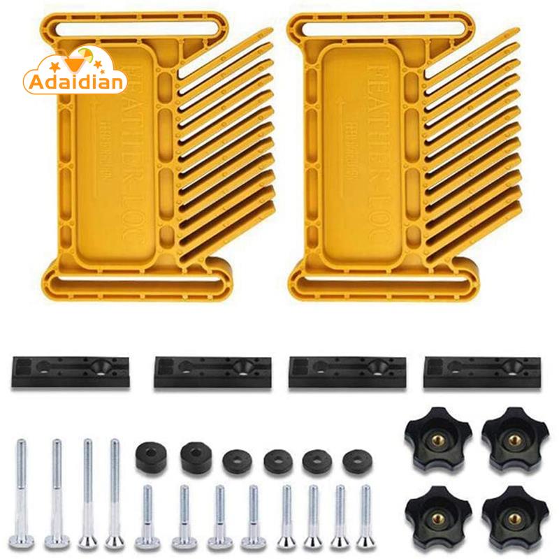 Bộ 2 Bảng Định Tuyến Gắn Bàn Hỗ Trợ Cưa Gỗ Kèm Khe Chữ T