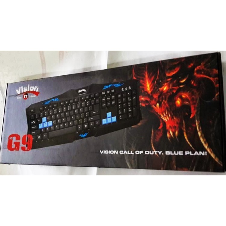 Bàn Phím Vision GAME G9 USB Chính Hãng