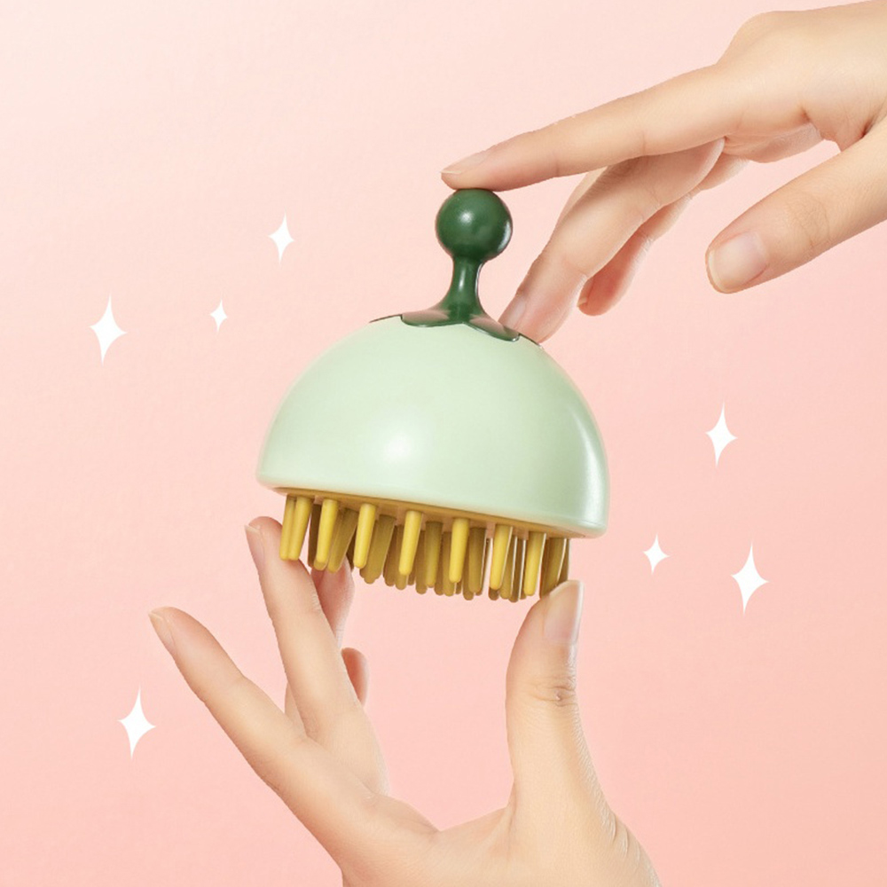 [Hàng mới về] Lược gội đầu massage tẩy tế bào chết tiện dụng nhiều màu cho nữ