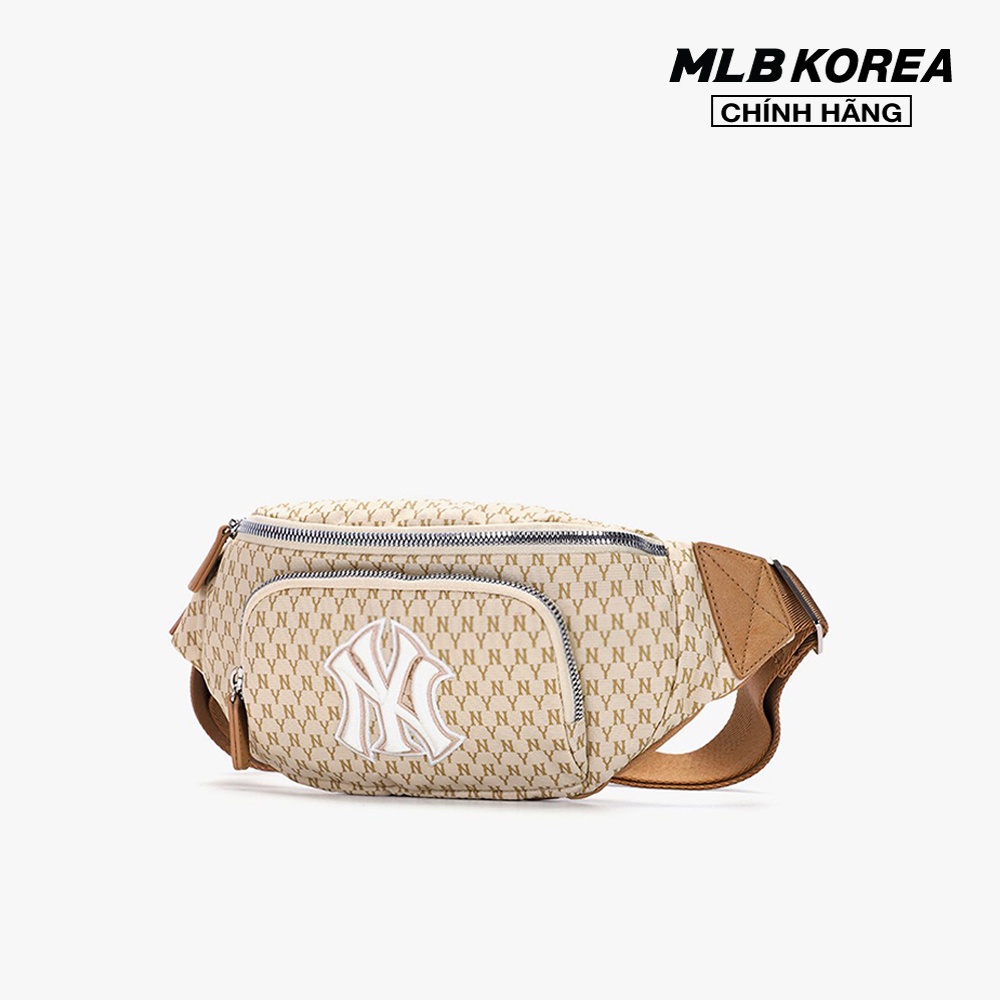 MLB - Túi đeo chéo cá tính phối họa tiết monogram 3AHSM051N-50BGS