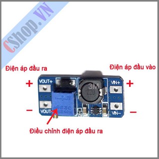 Mạch tăng áp BOOST DC-DC 2-24V 2A MT3608