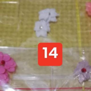 Hoa bột trang trí móng