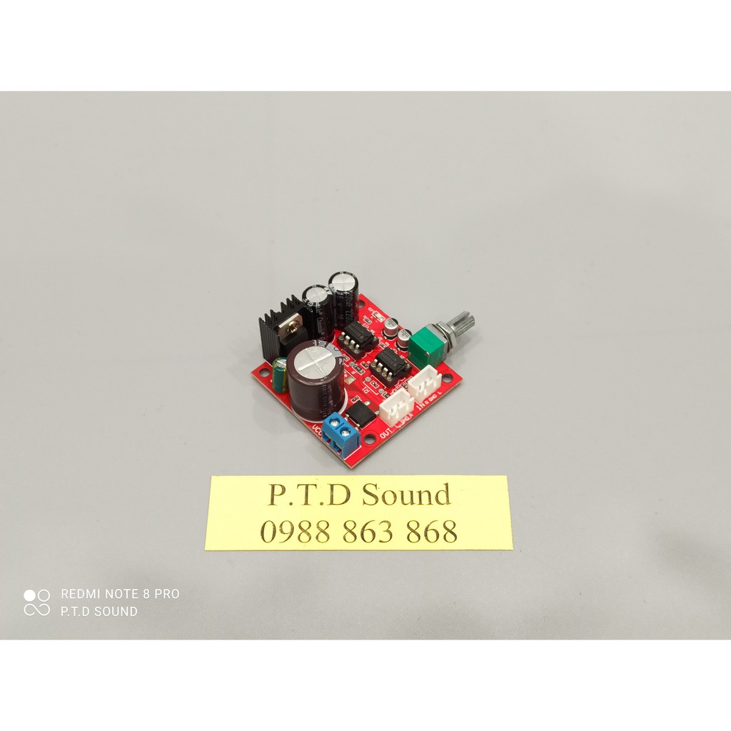 Pre Amp NE5532 khuếch đại âm thanh đầu vào DIY rề cực hiệu quả từ PTD Sound