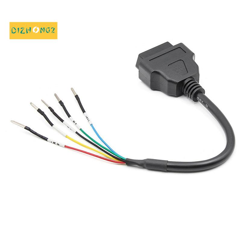 Dây cáp 16 Pin OBD2 Female K Line cho xe hơi