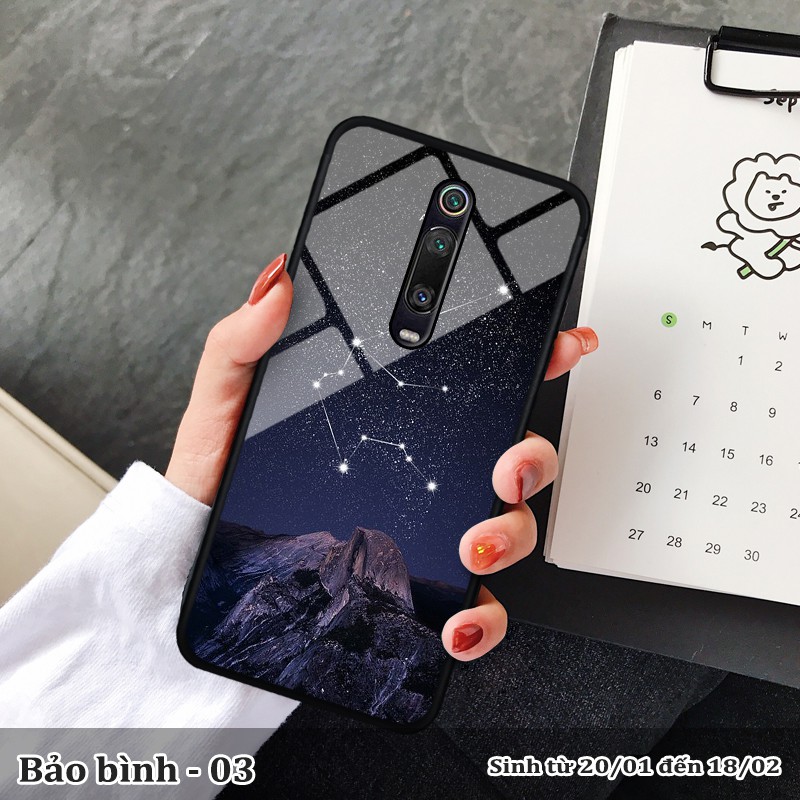 Ốp lưng kính 3D Xiaomi Mi 9T/ Redmi K20 Pro- cung hoàng đạo
