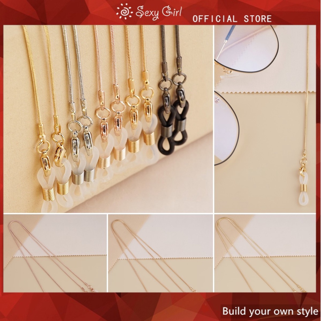 Dây Chuyền Kim Loại Mặt Kính Trong Suốt Độc Đáo