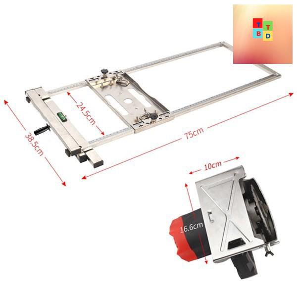 Khung cố định máy cắt gỗ cắt gạch bàn máy phay 4icnh dài