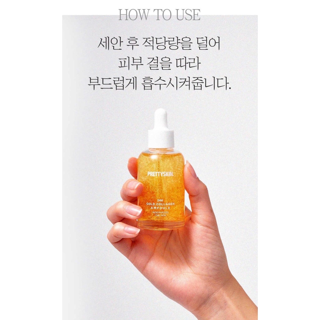 Serum Vàng 24k Pretty Skin Chống Lão Hóa Chống Nhăn, Nâng Cơ