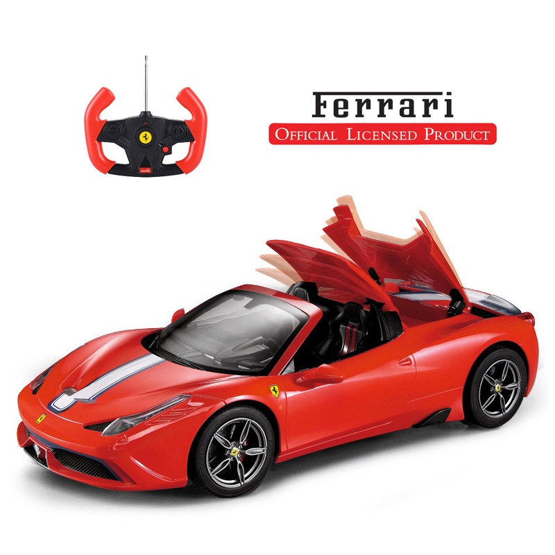 RASTAR Mô Hình Xe Hơi Điều Khiển Từ Xa Ferrari 458 A 1:14