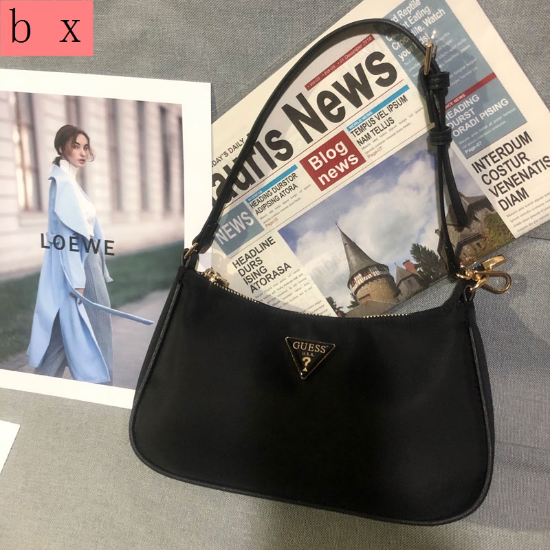 Túi Đeo Vai Kẹp Nách gues2021 Màu Sắc Kẹo Ngọt Phong Cách Mới Dễ Phối Đồ Thời Trang Cho Nữ