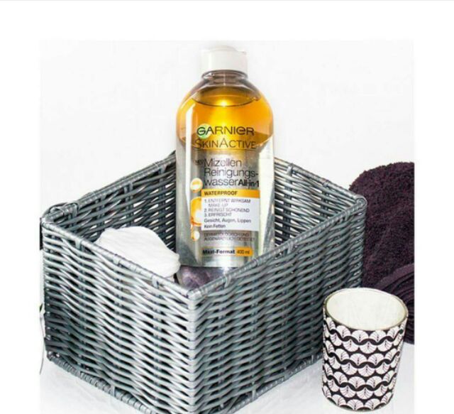 (Hàng oder sale)Tẩy trang Ganier vàng Đức 400ml | BigBuy360 - bigbuy360.vn