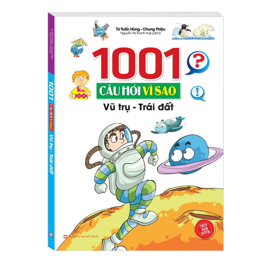 Sách - 1001 câu hỏi vì sao - Vũ trụ-Trái Đất