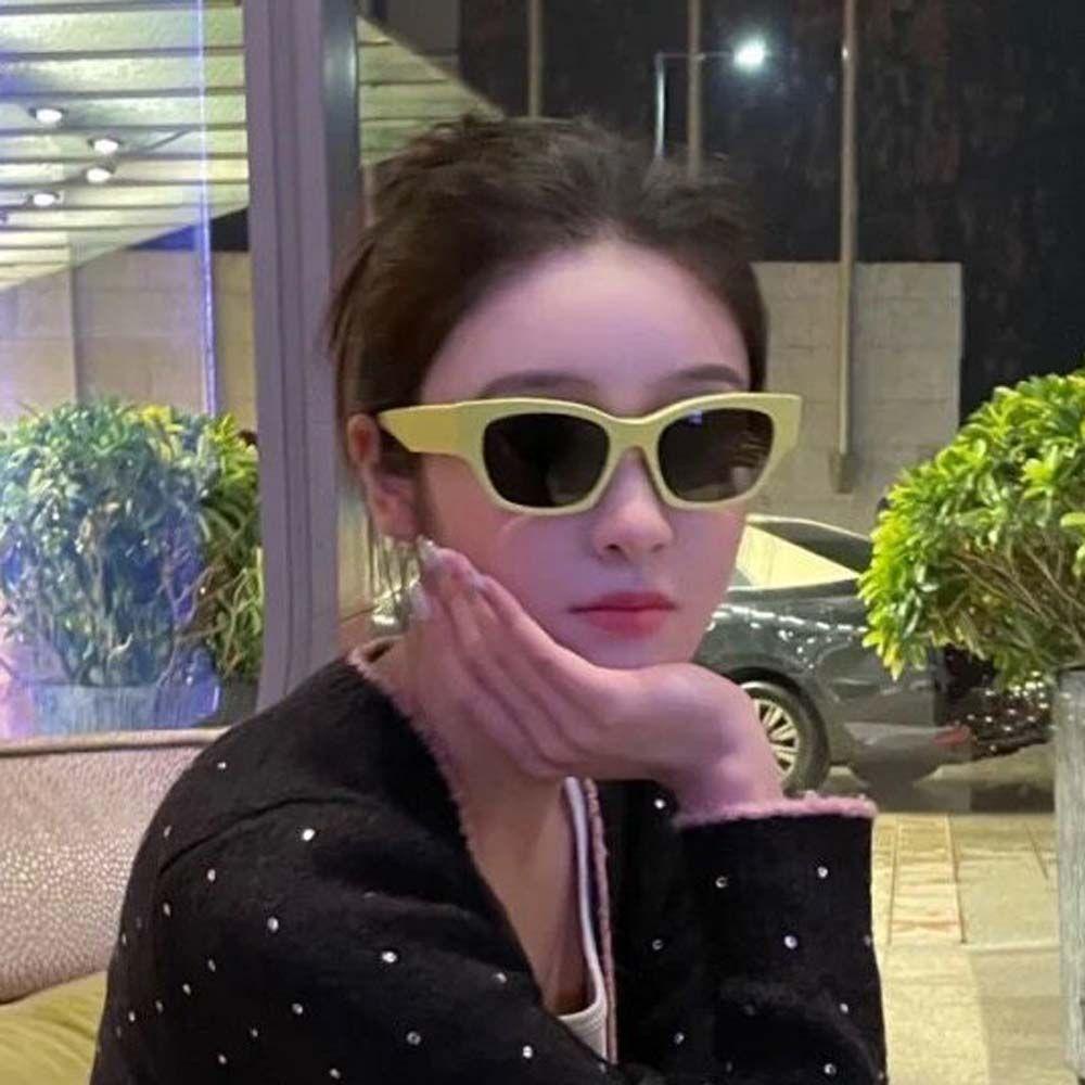 Kính Mát Thời Trang Hàn Quốc WMES15H Gọng Lớn Phong Cách Vintage Sang Trọng Cho Nữ