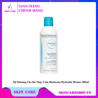 Xịt khoáng Bioderma Hydrabio Brume 300ml