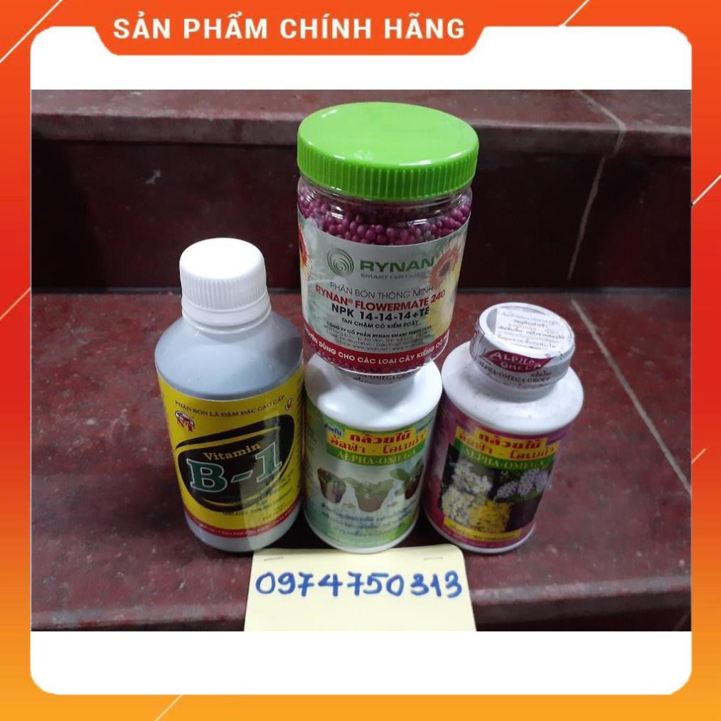 COMBO BỘ 4 LOẠI PHÂN BÓN CHĂM LAN