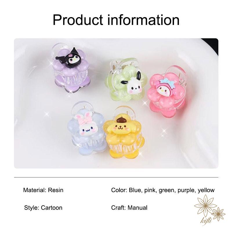 【kifli】SANRIO Kẹp Tóc Nhỏ Nhắn Hoạ Tiết Hoạt Hình Kulomi Nhật Bản Dễ Thương Xinh Xắn