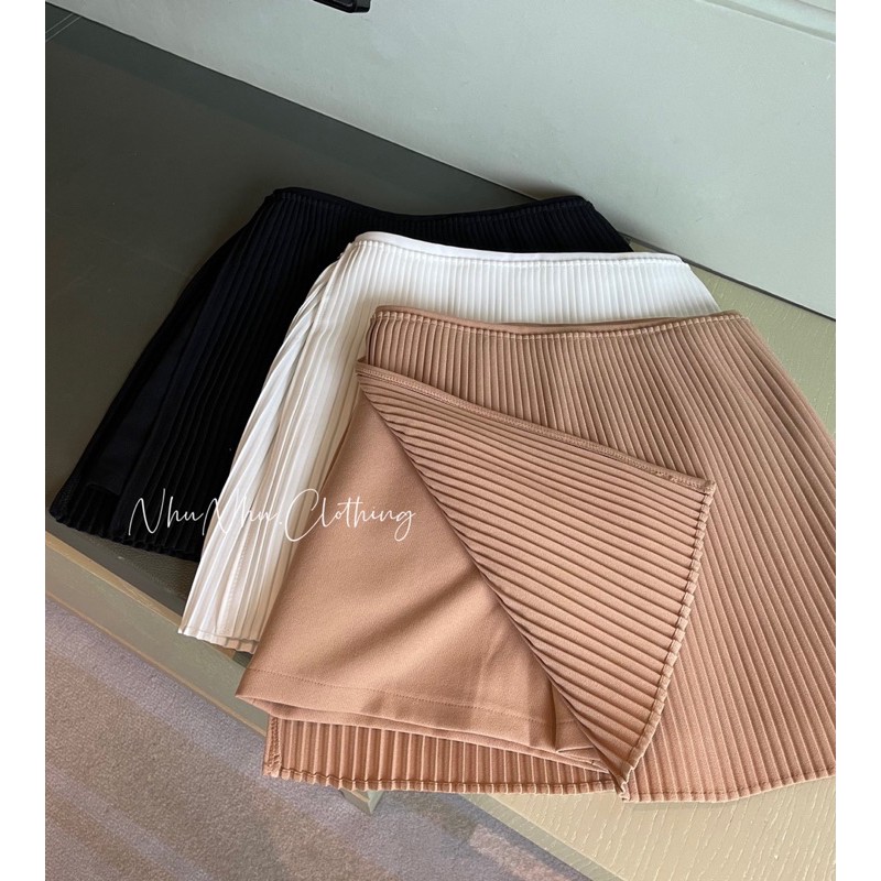 Quần váy dập ly (Ảnh Thật)