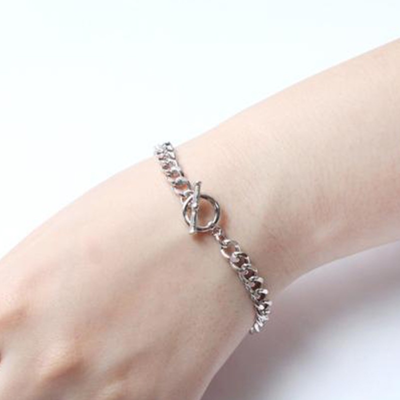 Vòng Đeo Tay Thiết Kế Khóa Cài 16cm Thời Trang Cá Tính Cho Nữ | BigBuy360 - bigbuy360.vn