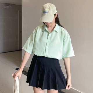 Sơ mi tay ngắn kẻ sọc