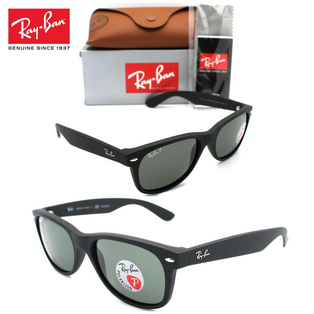 Kính Râm Phân Cực Ray Ban Ban Ban Ban Ban Ban Banfarer Rb 2132 622 / 58 55mm Màu Đen Nhám