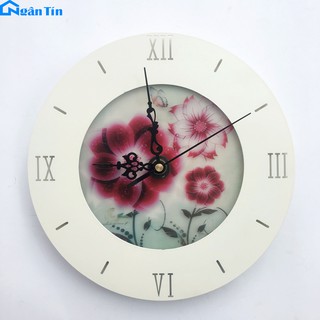 Đèn Led treo tường gắn tường ngủ trang trí tích hợp đồng hồ Led 8W 3 chế độ màu GT329E Ngân Tin