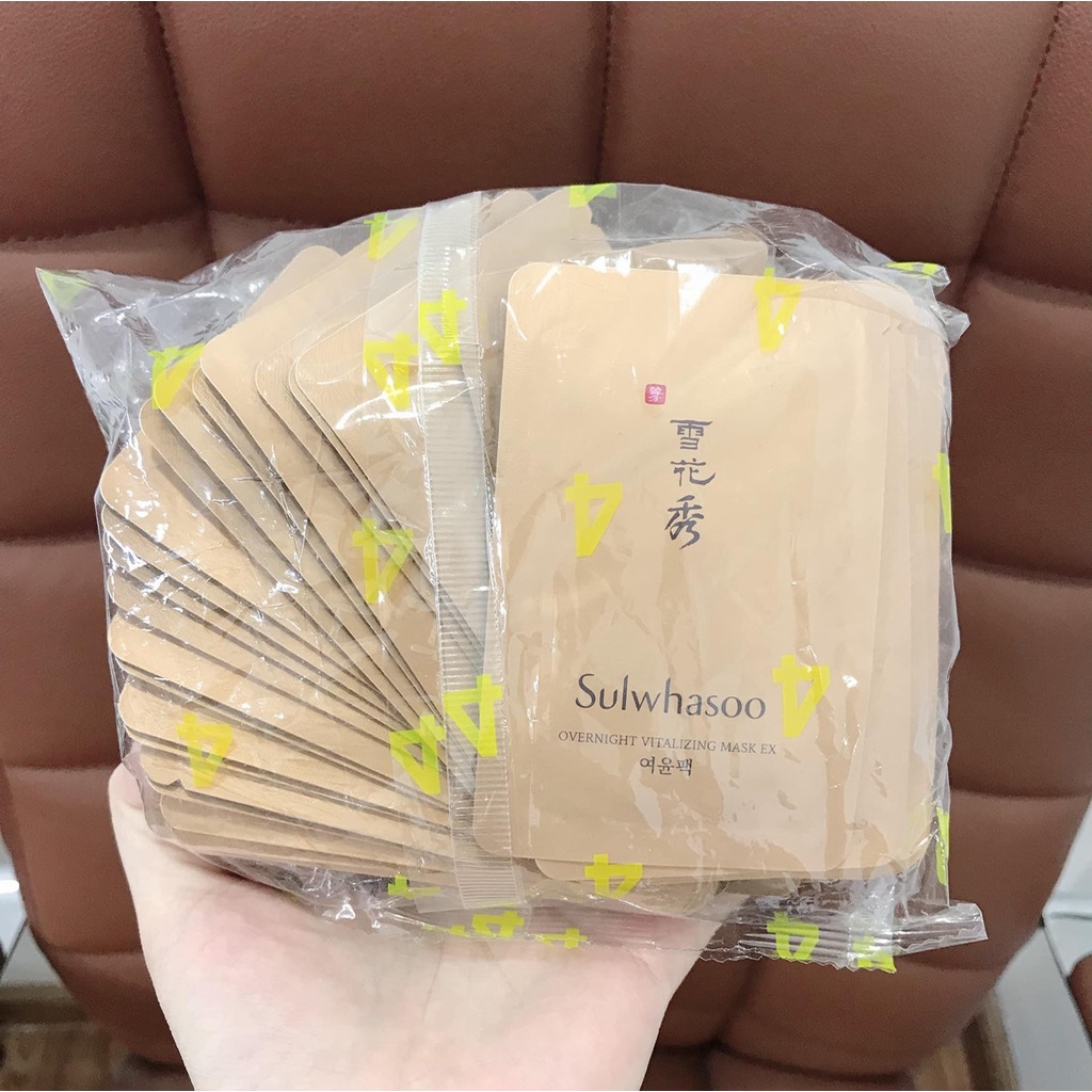 01 Gói Mặt nạ ngủ Sulwhasoo - SULWHASOO Overnight Vitalizing Mask gói dùng thử