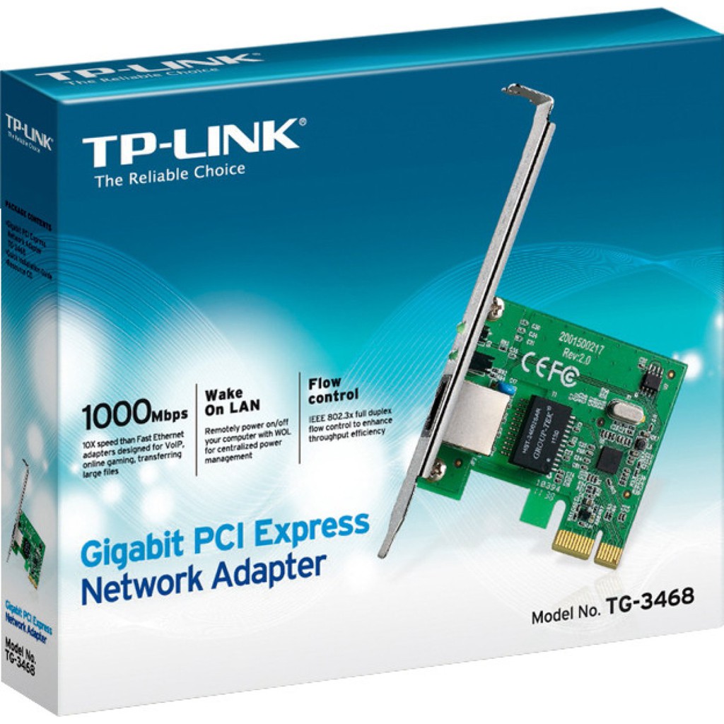 TP-Link TG-3468 - Bộ chuyển đổi mạng Gigabit PCI Express