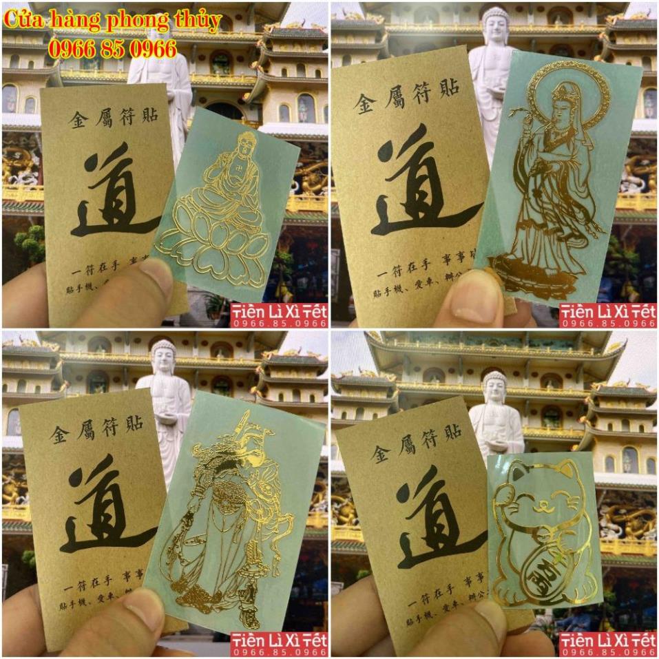 Miếng dán điện thoại hình con Rồng , Phụng , Song Ngư, Hồ , Mèo và nhiều hình khác