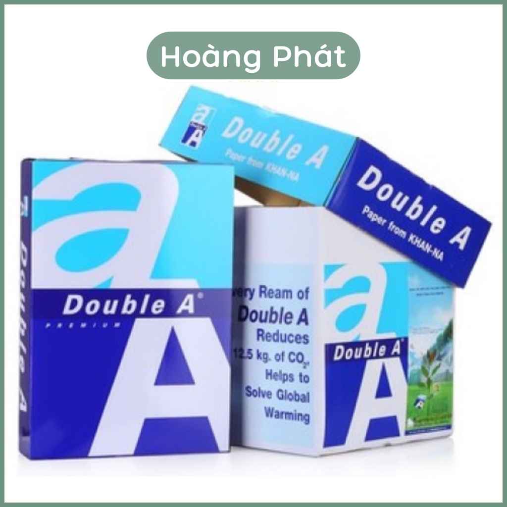 Giấy In A3/A4/A5 Double A Đủ Kiểu Loại DL70/80/90 Chính Hãng Để In Ấn Và Photo Hoàng Phát
