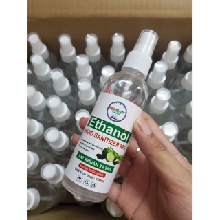 10 CHAI CỒN SÁT KHUẨN MINI 100ML HƯƠNG SẢ CHANH