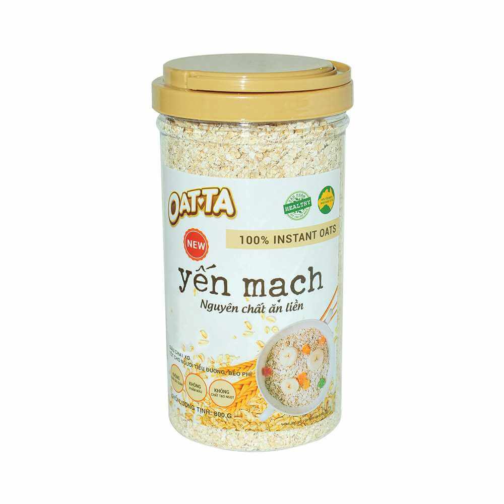 Yến mạch nguyên chất - Túi 400g/ Hộp 800g