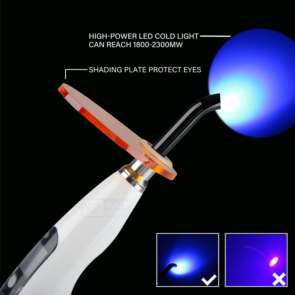 Đèn Led Tia UV Không Dây Công Suất Cao Chuyên Dụng Cho Nha Khoa